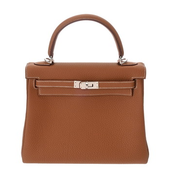 エルメス ケリー 25 内縫い 2WAY ゴールド トゴ レディース バッグ 【未使用】【bag】