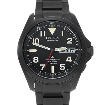 シチズン プロマスター LANDシリーズ AT6085-50E ブラック メンズ 時計 【中古】【wristwatch】