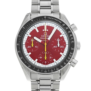オメガ スピードマスター レーシング ミハエル・シューマッハ 3510.61 レッド メンズ 時計 【中古】【wristwatch】
