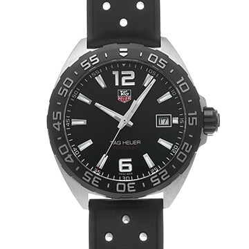 タグ ホイヤー フォーミュラ1 クォーツ WAZ1110.FT8023 ブラック メンズ 時計 【中古】【wristwatch】