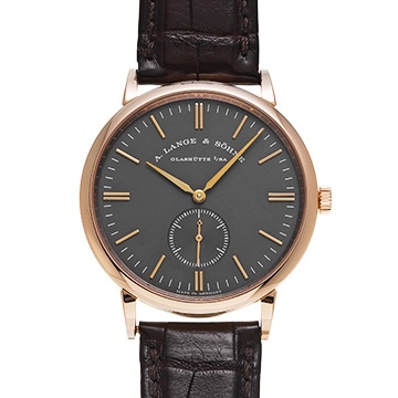 ランゲ＆ゾーネ サクソニア 216.033 シルバー メンズ 時計 【中古】【wristwatch】