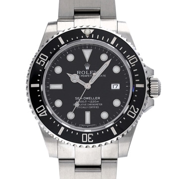 ロレックス シードゥエラー 4000 116600 ブラック メンズ 時計 【中古】【wristwatch】