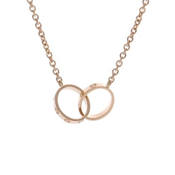 カルティエ ベビーラブ ネックレス ゴールド K18イエローゴールド YG レディース ジュエリー 【中古】【jewelry】