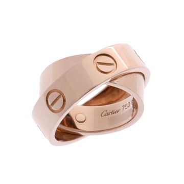 カルティエ シークレットラブリング #48 ゴールド K18ピンクゴールド PG レディース ジュエリー 【中古】【jewelry】