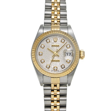 ロレックス デイトジャスト 79173G シルバーコンピュータ/ダイヤモンド レディース 時計 【中古】【wristwatch】