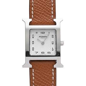 エルメス Hウォッチ HH1.210 ホワイト レディース 時計 【中古】【wristwatch】