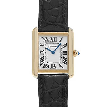 カルティエ タンクソロ SM W5200002 シルバー レディース 時計 【中古】【wristwatch】