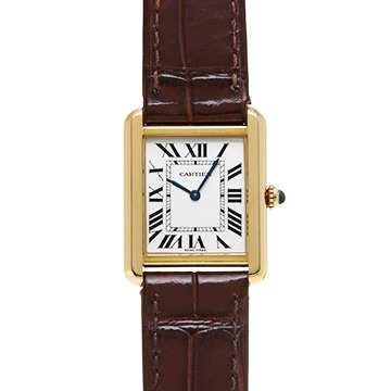 カルティエ タンク ソロ SM W1018755 シルバー レディース 時計 【中古】【wristwatch】