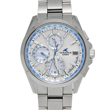 カシオ オシアナス OCW-T2610H-7AJF シルバー/ホワイトシェル メンズ 時計 【中古】【wristwatch】