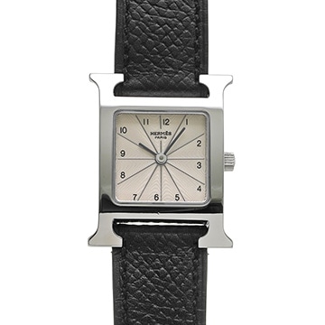 エルメス Hウォッチ HH1.210 アイボリー レディース 時計 【中古】【wristwatch】