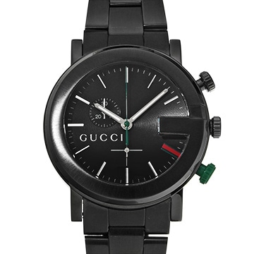 グッチ G-クロノ YA101331 ブラック メンズ 時計 【中古】【wristwatch】
