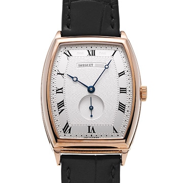 ブレゲ ヘリテージ トノーカンブレ ウォーターフォール 3660BR/12/984 シルバー メンズ 時計 【中古】【wristwatch】