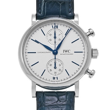 IWC ポートフィノ クロノグラフ 39 IW391407 ホワイト メンズ 時計 【中古】【wristwatch】