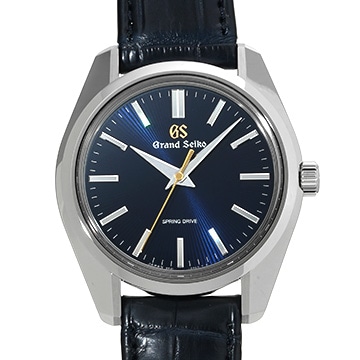 グランドセイコー ヘリテージコレクション スプリングドライブ 44GS 55th SBGY009 ネイビー メンズ 時計 【中古】【wristwatch】