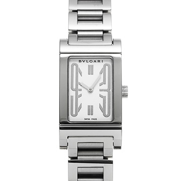 ブルガリ レッタンゴロ RT39S ホワイト レディース 時計 【中古】【wristwatch】