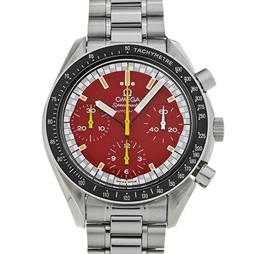 オメガ スピードマスター レーシング ミハエル・シューマッハ 3510.61 レッド メンズ 時計 【中古】【wristwatch】