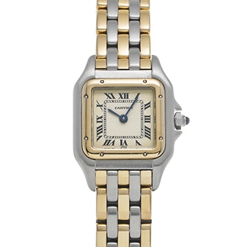 カルティエ パンテール SM W25029B8 シルバー レディース 時計 【中古】【wristwatch】