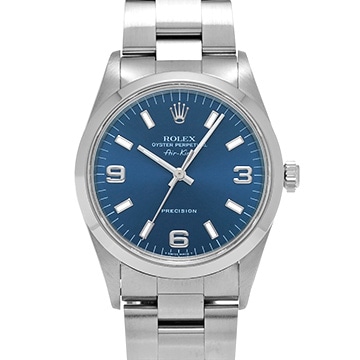 ロレックス エアキング 14000 ブルー メンズ 時計 【中古】【wristwatch】