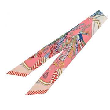 エルメス ツイリー BOUQUETS SELLIER マルチカラー 062842S シルク100％ レディース 【新品】【other】