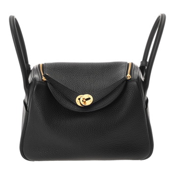 エルメス リンディ 26 2WAY ブラック トリヨンクレマンス レディース バッグ 【中古】【bag】