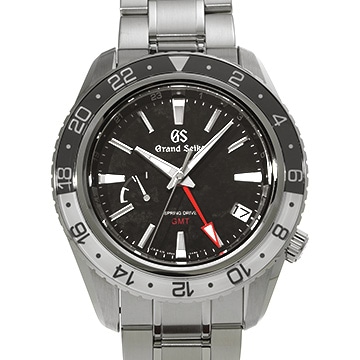 グランドセイコー スプリングドライブ GMT SBGE277 ブラック メンズ 時計 【中古】【wristwatch】