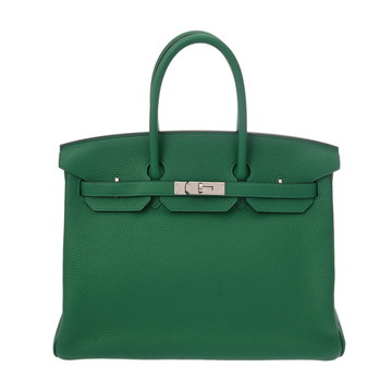 エルメス バーキン 35 ヴェルソ ヴェールヴェルティゴ/ヴェールフォンセ トゴ ユニセックス バッグ 【中古】【bag】