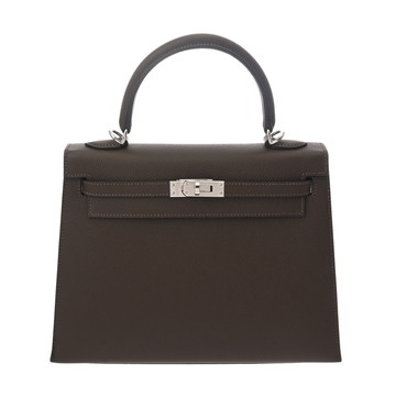 エルメス ケリー 25 外縫い エコルセ ヴォーエプソン レディース バッグ 【未使用】【bag】