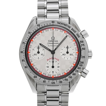 オメガ スピードマスター レーシング ミハエル・シューマッハ 2000 3517.30 シルバー メンズ 時計 【中古】【wristwatch】
