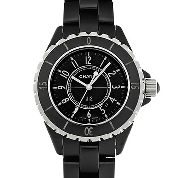 シャネル J12 33MM H0682 ブラック レディース 時計 【中古】【wristwatch】