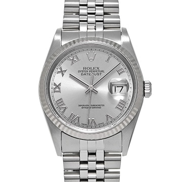 ロレックス デイトジャスト 16234 シルバー メンズ 時計 【中古】【wristwatch】