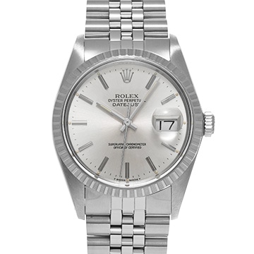 ロレックス デイトジャスト 16030 シルバー メンズ 時計 【中古】【wristwatch】