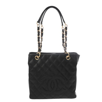 シャネル マトラッセ PST ブラック A50994 キャビアスキン レディース バッグ 【中古】【bag】