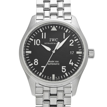 IWC パイロットウォッチ マーク XVI IW325504 ブラック メンズ 時計 【中古】【wristwatch】