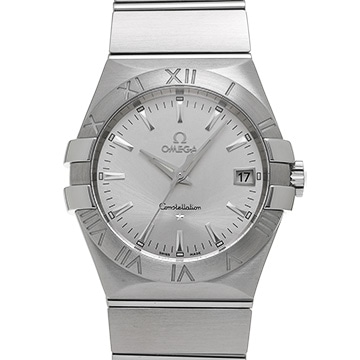 オメガ コンステレーション クォーツ 123.10.35.60.02.001 シルバー メンズ 時計 【中古】【wristwatch】