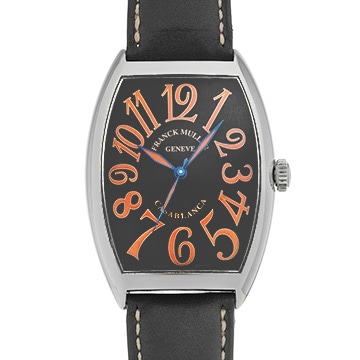 フランクミュラー トノウカーベックス カサブランカ 6850CASA ブラック メンズ 時計 【中古】【wristwatch】
