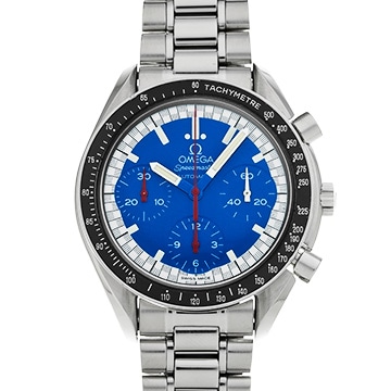 オメガ スピードマスター レーシング ミハエル・シューマッハ 3510.81 ブルー メンズ 時計 【中古】【wristwatch】