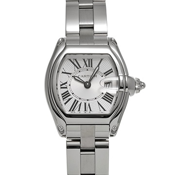 カルティエ ロードスター SM W62016V3 シルバー レディース 時計 【中古】【wristwatch】