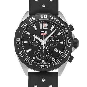タグ ホイヤー フォーミュラ1 クォーツ クロノグラフ CAZ1010.FT8024 ブラック メンズ 時計 【中古】【wristwatch】