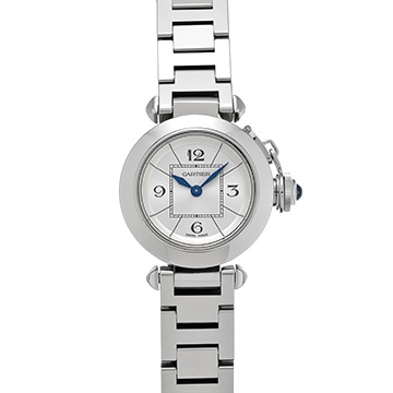 カルティエ ミスパシャ W3140007 シルバー レディース 時計 【中古】【wristwatch】