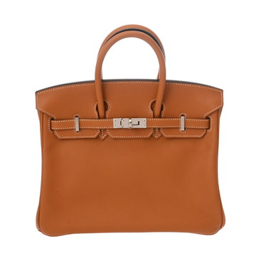 エルメス バーキン 25 トフィ ヴォースイフト レディース バッグ 【中古】【bag】