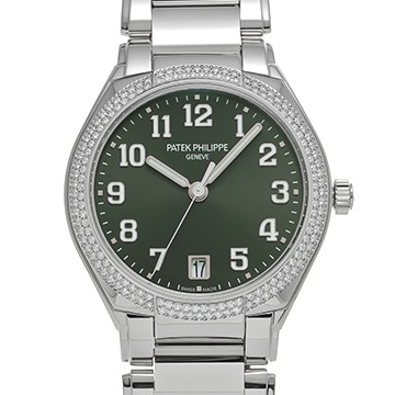 パテック フィリップ トゥエンティ-4 7300/1200A-011 オリーブグリーン・ソレイユ レディース 時計 【中古】【wristwatch】