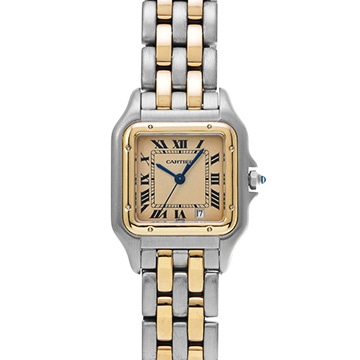 カルティエ パンテール MM 187949 アイボリー ユニセックス 時計 【中古】【wristwatch】