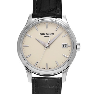 パテック フィリップ カラトラバ 5227G-001 アイボリー メンズ 時計 【中古】【wristwatch】