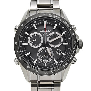 セイコー アストロン ソーラーGPS SBXB011 ブラック メンズ 時計 【中古】【wristwatch】