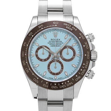 ロレックス コスモグラフ デイトナ 116506 アイスブルー/チェスナットブラウン メンズ 時計 【中古】【wristwatch】