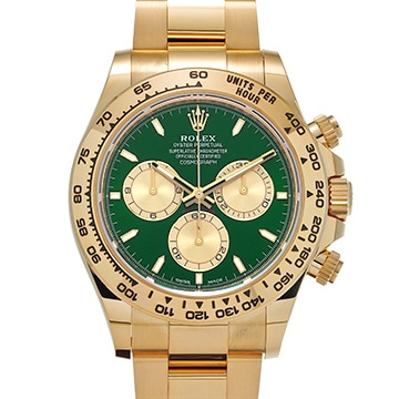 ロレックス コスモグラフ デイトナ 126508 グリーン メンズ 時計 【新品】【wristwatch】