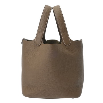 エルメス ピコタン ロック PM エトゥープ トリヨンクレマンス レディース バッグ 【中古】【bag】