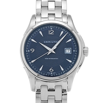 ハミルトン ジャズマスター ビューマチック オート H32515145 ブルー メンズ 時計 【中古】【wristwatch】