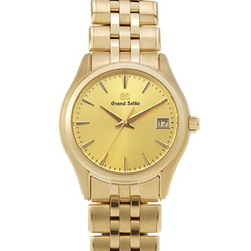グランドセイコー ヘリテージコレクション 9F クォーツ SBGX218 ゴールド メンズ 時計 【中古】【wristwatch】