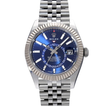 ロレックス スカイドゥエラー 336934 ブライトブルー メンズ 時計 【中古】【wristwatch】